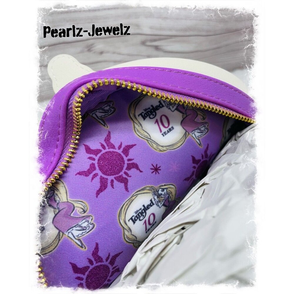 Loungefly Disney Princess Rapunzel Tangled Tower Scene Mini Backpack NWT - Picture 6 of 7